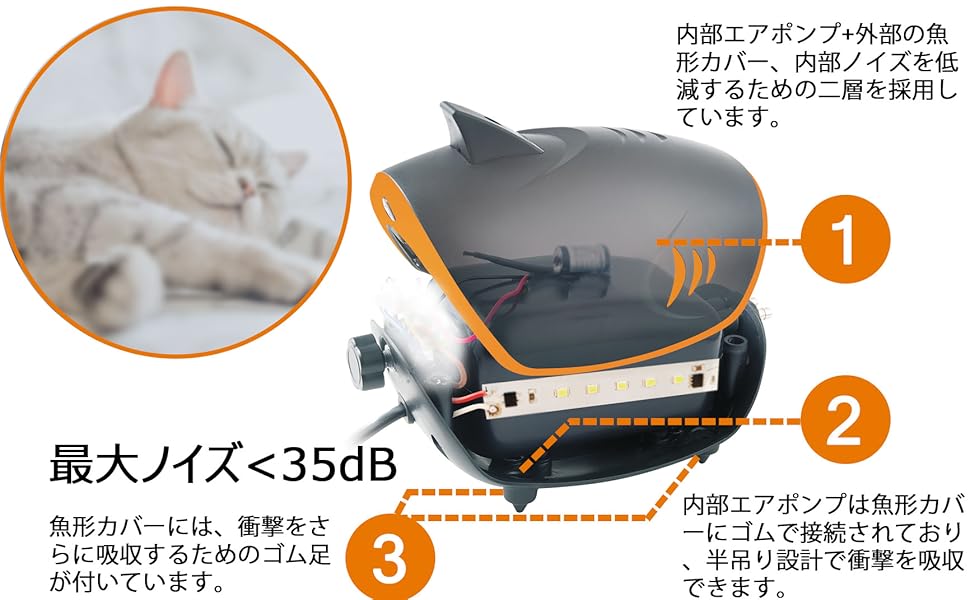 魚エアーポンプ