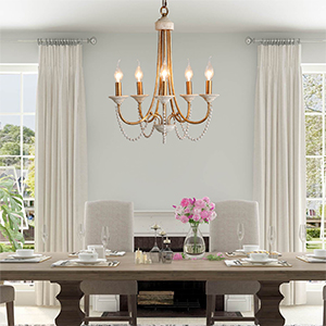 french country chandelier for dining room