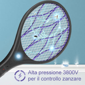 racchetta zanzare ricaricabile
