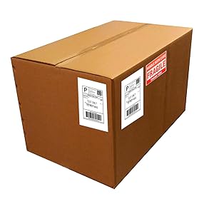 Premium adhesive sticks and stays put on all your packages