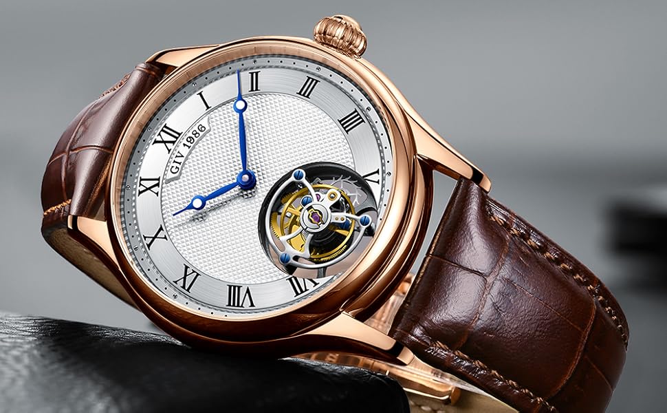 トゥールビヨン腕時計 機械式腕時計