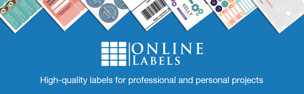 online labels custom print design