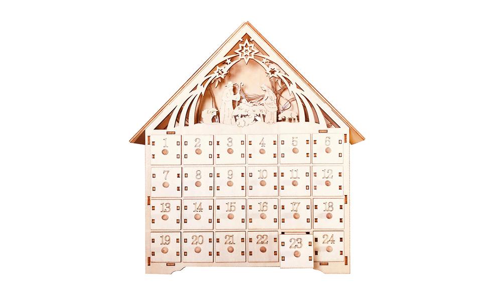 Amazon.co.jp: shopparadise 木製 クリスマス アドベント カレンダー Amazon.co.jp: shopparadise 木製 クリスマス アドベント カレンダー