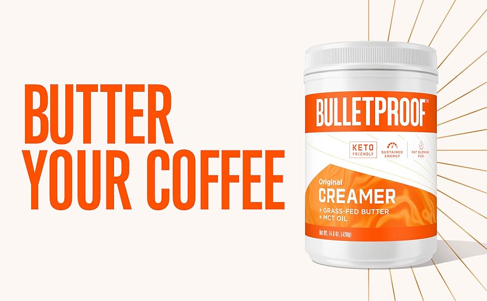 bulletproof keto ketosis paleo diet coffee mct oil healthy wellness immunity liquid creamer powder