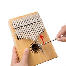 Amazon | AKLOT カリンバ17キー, 親指ピアノ アフリカ楽器