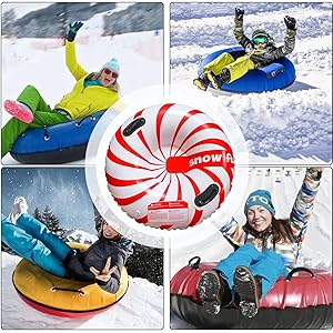 21-10 スノーチューブ インフレータブルスノーチューブ ソリ用 Amazon.co.jp: スノーチューブ インフレータブル 雪遊び 雪
