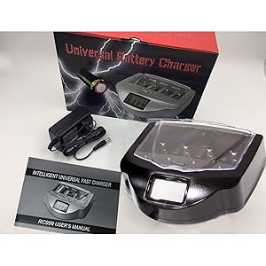Amazon | 電池充電器 アルカリ ニッケル水素 ニッカド電池 単1