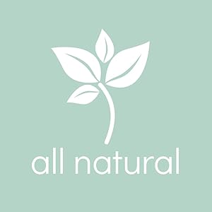100% All Natural Ingredients