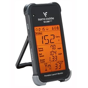 Swing Caddie SC200 Plus Portable Golf Launch Monitor