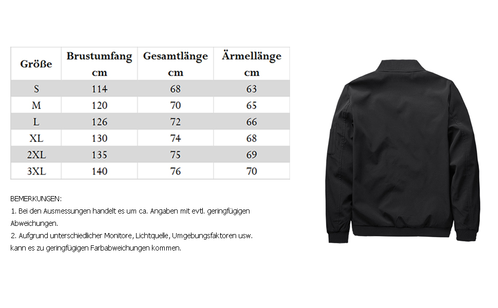 Chaqueta de primavera para hombre 