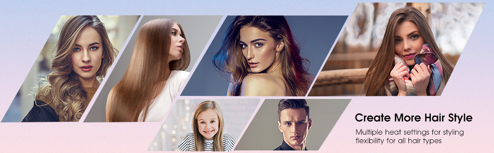 hair iron straightener