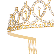 Crown with Combs