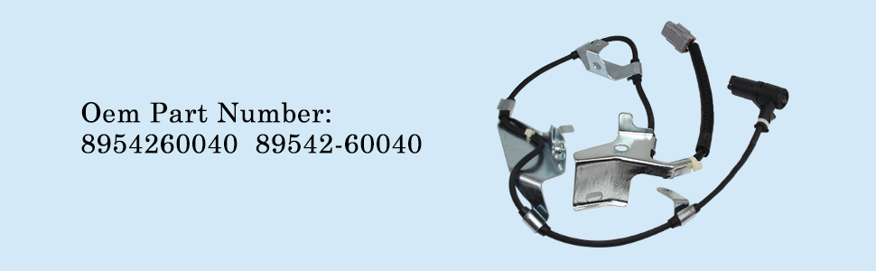 89542-60040 ABS speed sensor For LX470 Toyota Land Cruiser
