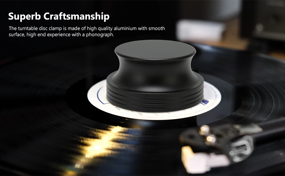 Disc Record Stabilizer