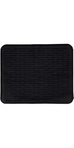 Silicone dish drying mat