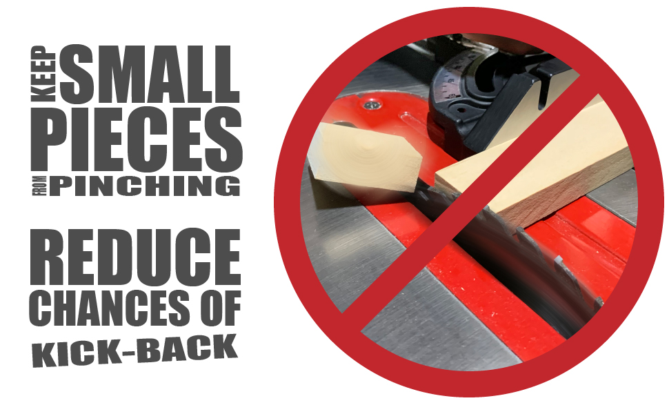 Phenolic Zero Clearance Insert for Delta UniSaw Contractor Large