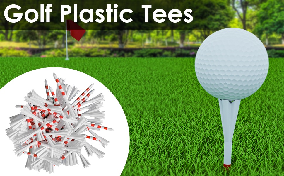 golf tees plastic 