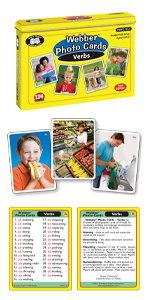 Super Duper Publications Webber Photo Cards Verbs