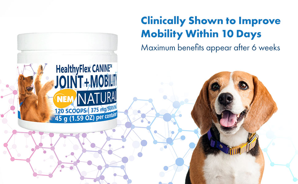 Clinically Shown to Improve Mobility Within 10 Days Maximum benefits appear after 6 weeks