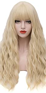 Blonde wig