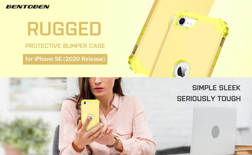 BENTOBEN iPhone SE 2022 Case, iPhone SE 2020 Phone Case