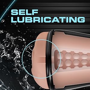 m for men self lubricating stroker cup soft and wet self lubricating just add water