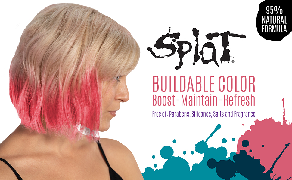Splat Hair Dye Color Conditioning Masques
