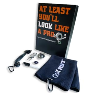 Golf Nut, Golf, Golf Accessory, Golf Towel, Divot Tool, Ball Marker, Pen, Groove Cleaner