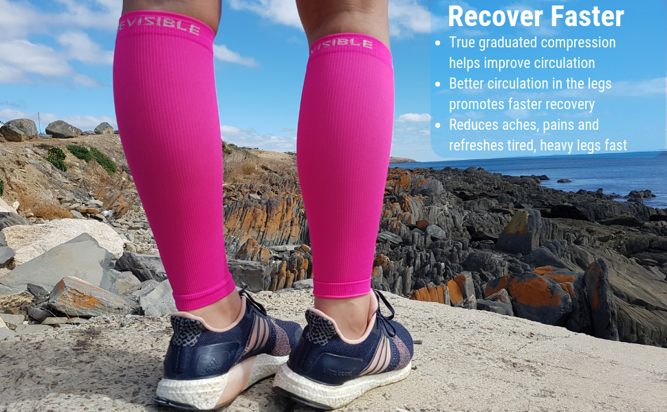 Calf Compression Sleeve Bevisible Sports Shin Splint Leg Compression