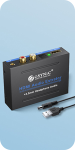1080P HDMI Audio Extractor 