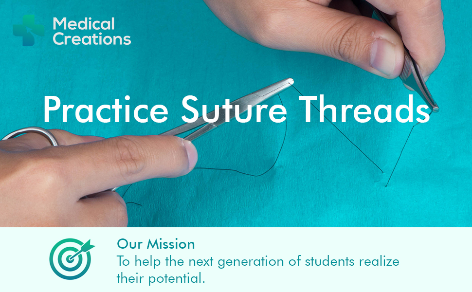Sutures Thread with Needle Practice More Suturing with