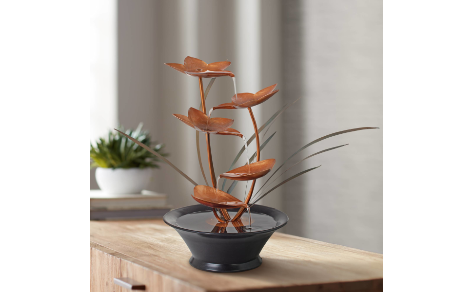 Bloomfield Zen Indoor Cascading Tabletop Water Fountain