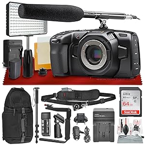 Blackmagic Design Pocket Cinema Camera 4K with Micro Four Thirds Mount 
