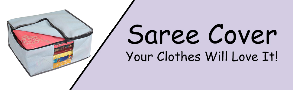 PrettyKrafts Presents Non Woven Saree Cover Storage Bag for Clothes with premium Quality Combo Offer