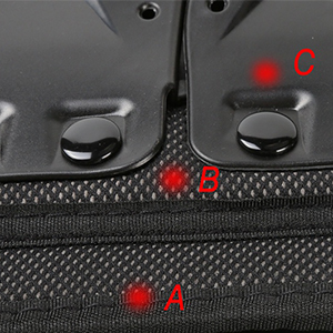 RIDBIKER kid kid children teenager armor vest