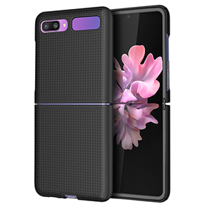 Amazon.com: Nakedcellphone Case for Galaxy Z Flip, [Black