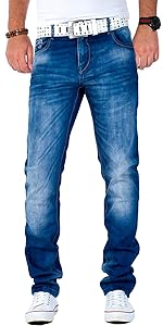 Cipo & Baxx Herren Jeans – Stylische Regular-Fit Denim mit Stone-Washed-Design & Used-Look | Bequeme & modische Jeans fü E7e357ea E32c 4e07 A14f 6bc860a8c1c3. CR125,0,750,1500 PT0 SX150 V1