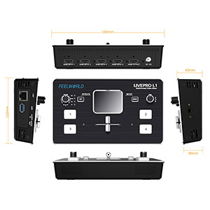 Compact and Light Weight Design