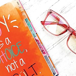 Gratitude Finder Journal - Thankful Heart, Notebook, Stickers, Quotes, Be Thankful