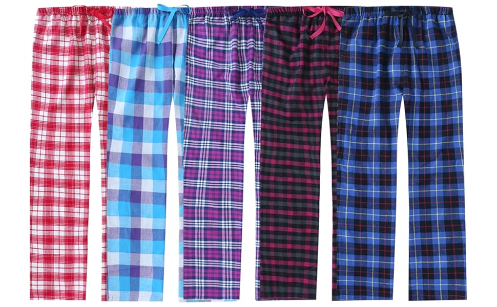 women's flannel pajama pants