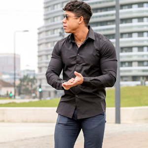 dress shirts for muscular guys