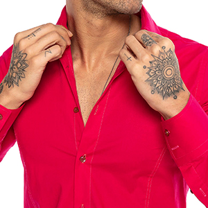 Red Bridge Herren Hemd Langarm lange Ärmel Kariert Karo Holzfäller Rot Braun Schwarz Beige Shirt 