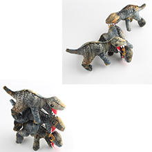 Colorful dinosaur suit