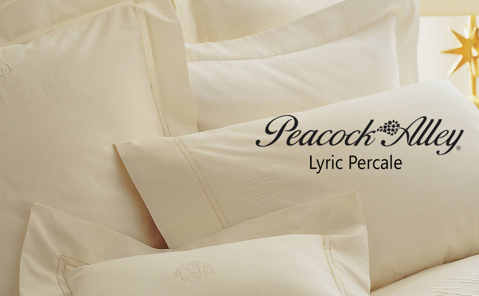 Peacock Alley Lyric Percale Sheet Sets 500 Thread Count