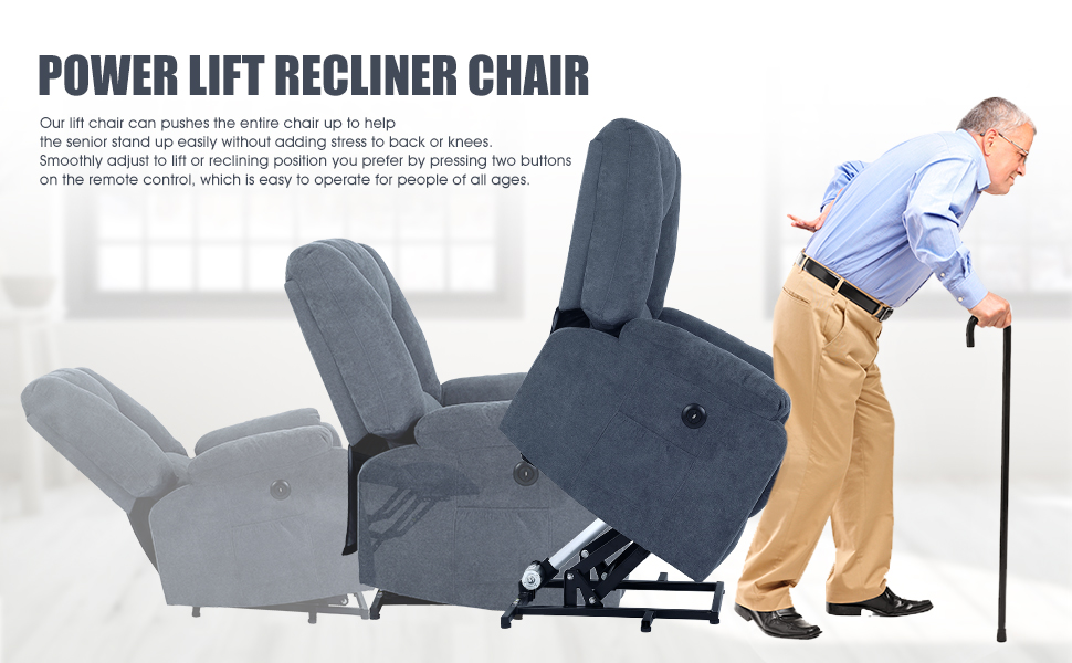 Power Lift Recliner Chair