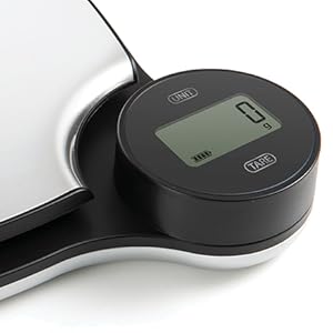 Sansui Battery-free Digital Kitchen Scale (5 kg, Stainless Steel)