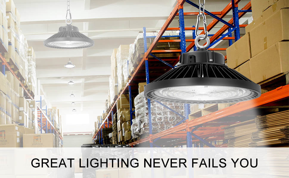 200W LED High Bay Lighting AC100347V UFO Dimmable Highbay Fixture high