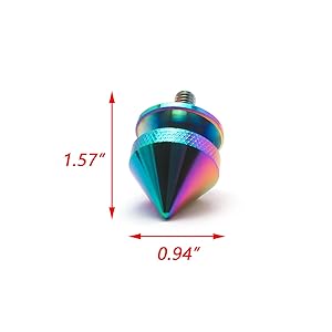 Amazon.com: Xotic Tech Spike JDM Style Car Bumpers Trunk