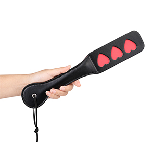 Heart_Faux_leather_slapper_paddle_2