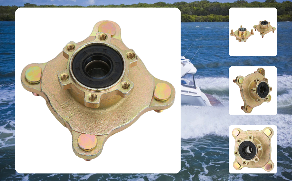 Amazon.com: GoKart ATV 4 Wheeler Steel Alloy Wheel Hub